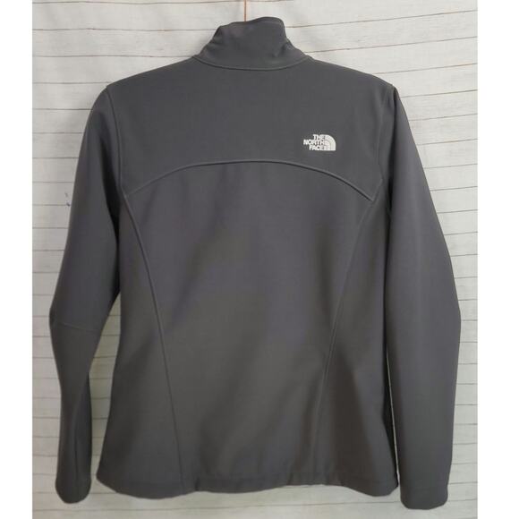 THE NORTH FACE Apex Bionic Softshell Full Zip Windwall Jacket in Gray, sz Medium - Picture 7 of 14